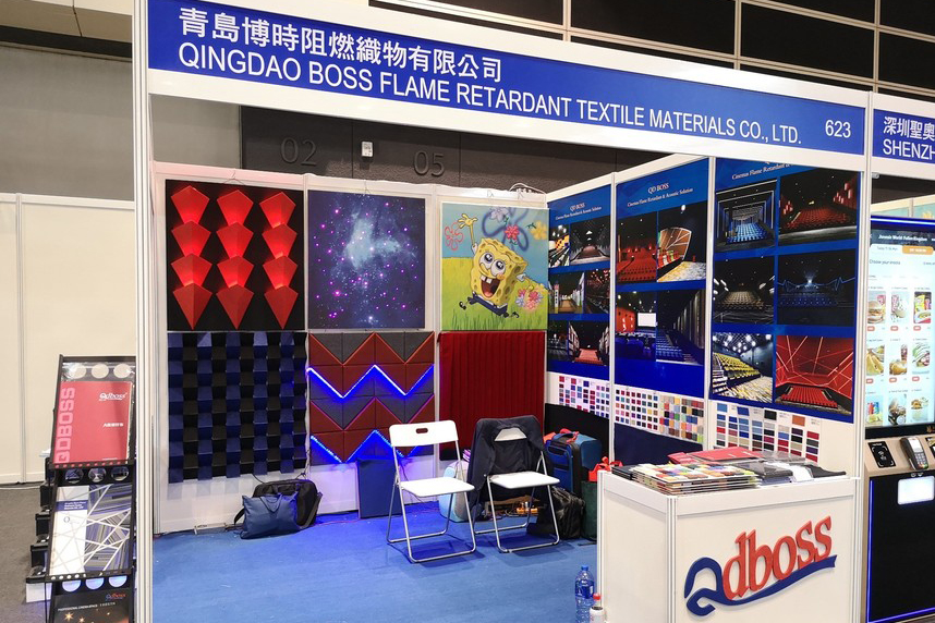 2018.12 Udstillet CineAsia på Hong Kong Convention & Exhibition Center.